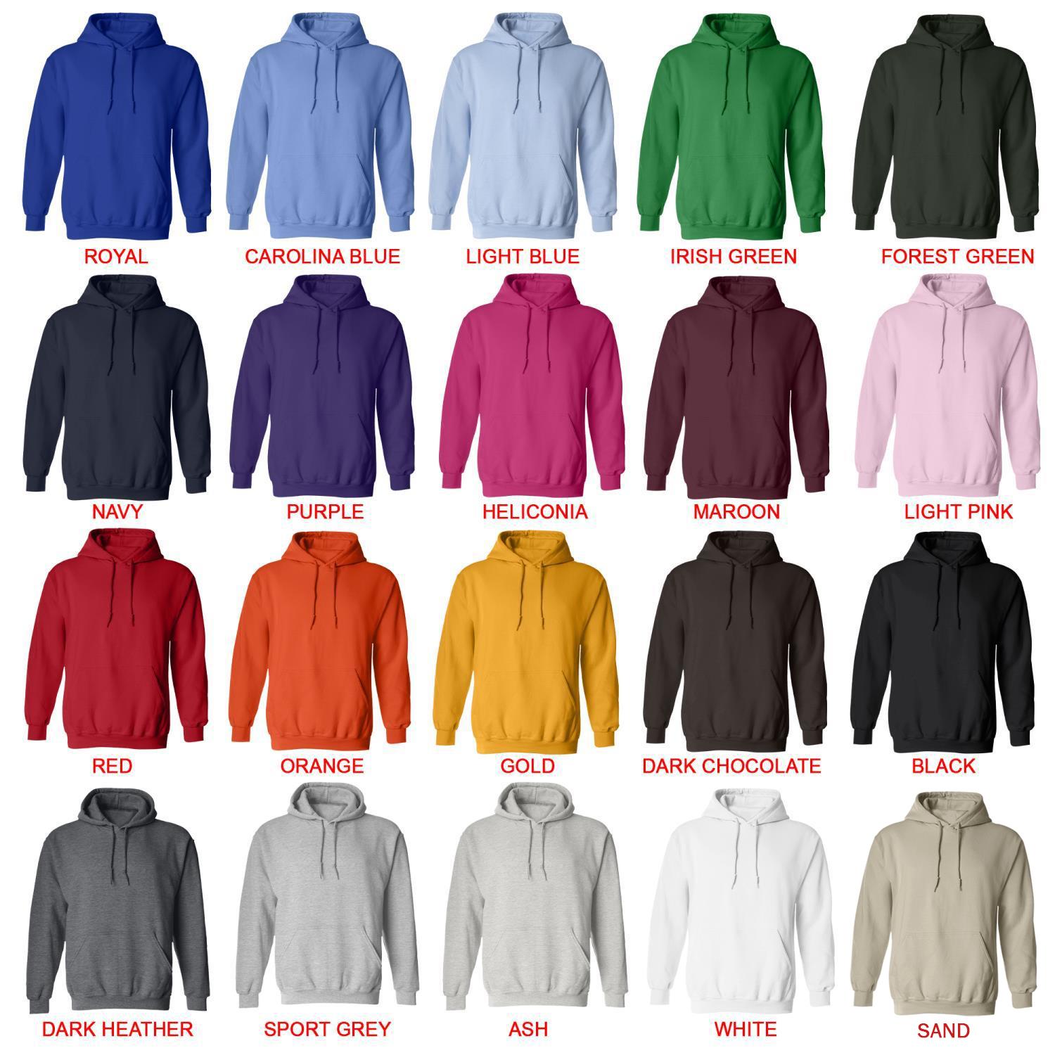 hoodie color chart - SpongeBob UK Shop