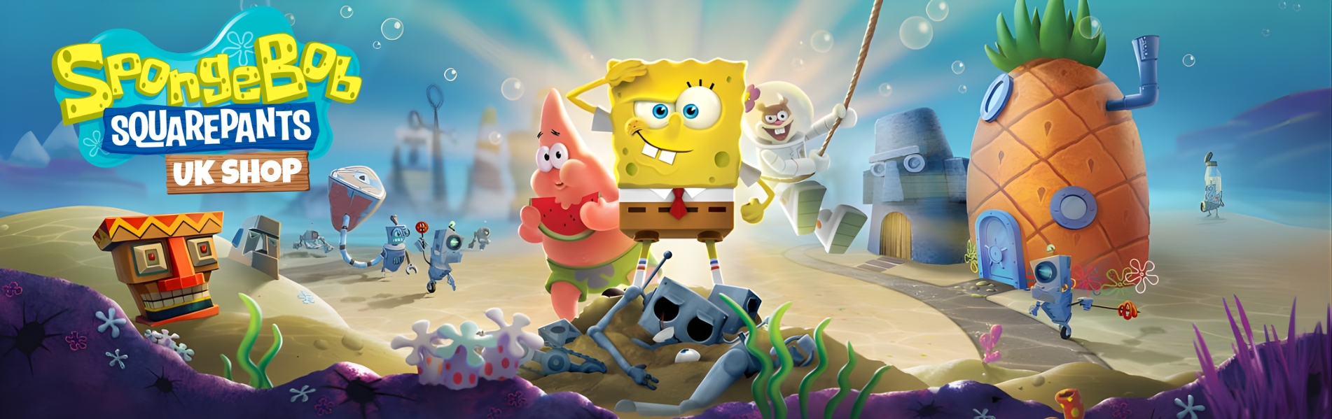 SpongeBob UK Shop Banner - SpongeBob UK Shop