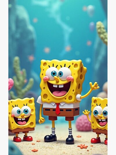 Alternative view of Spongebob Shower Curtain