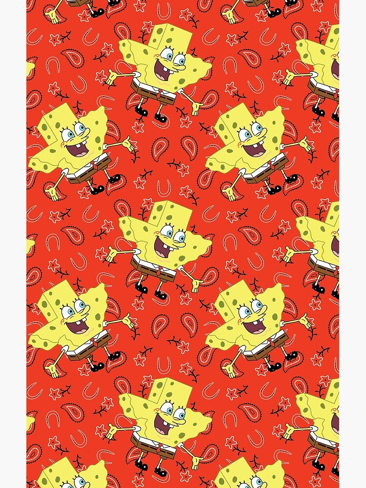 Texas Spongebob Texan Spongebob Squarepants Phone Case Shower Curtain - Image 2