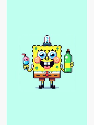 Alternative view of Sponge Bob Shower Curtain