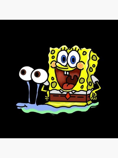 Alternative view of Sponge Bob Psychedelic Tapestry