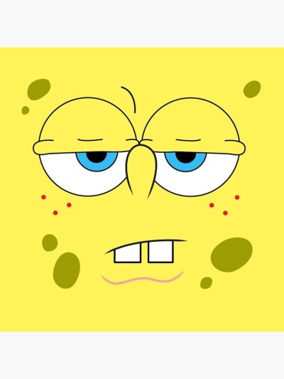 Alternative view of Sponge Face Ultrahd Tapestry