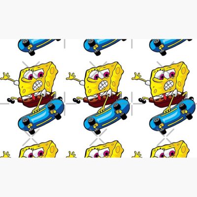 Alternative view of Cool Skating Sponge Bob Design Skateboard Mug