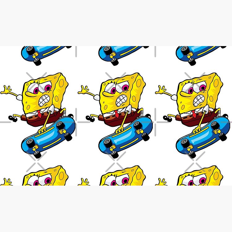 Cool Skating Sponge Bob Design Skateboard Mug - Image 2