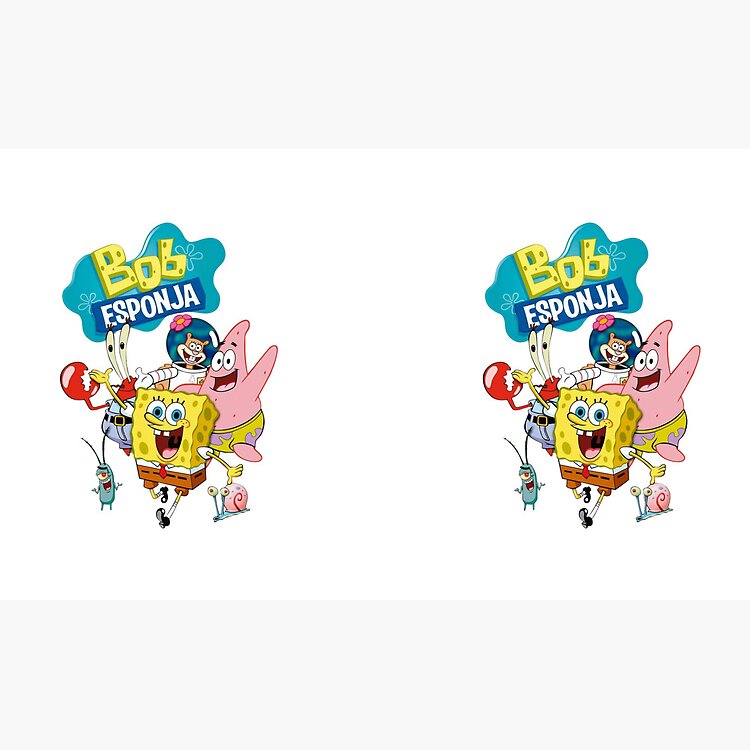 Spongebob Squarepants And Friends Cartoon Art Mug - Image 2