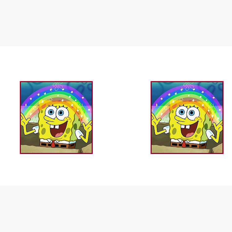 Rainbow Sponge Bob Mug - Image 2