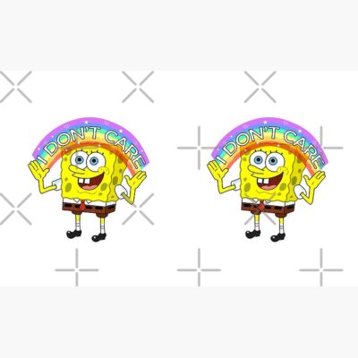 Alternative view of Sponge Bob Square Pants Rainbow I Dont Care Mug