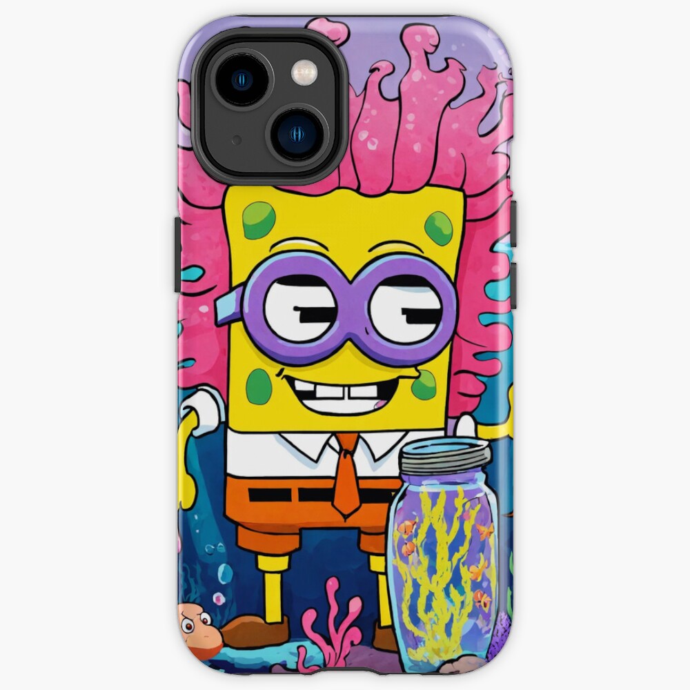 Spongebob In His Best Style Iphone Case