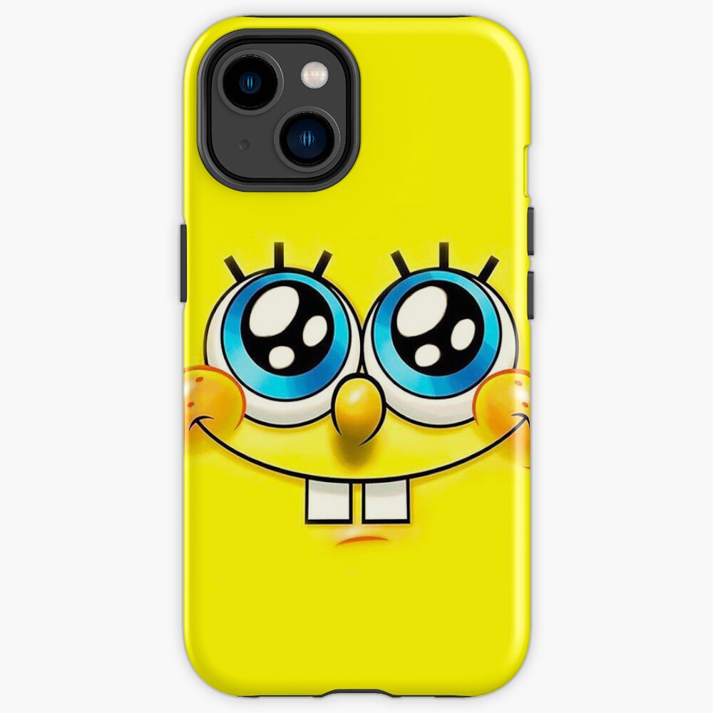 Cute Spongebob Squarepants Face Iphone Case
