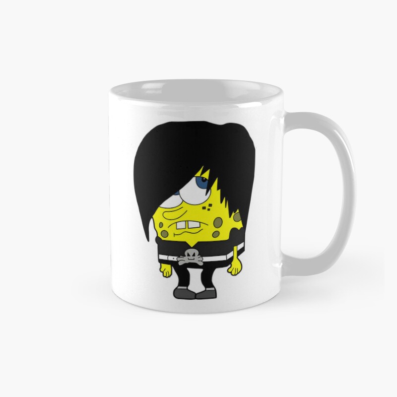Emo Sponge Bob Mug