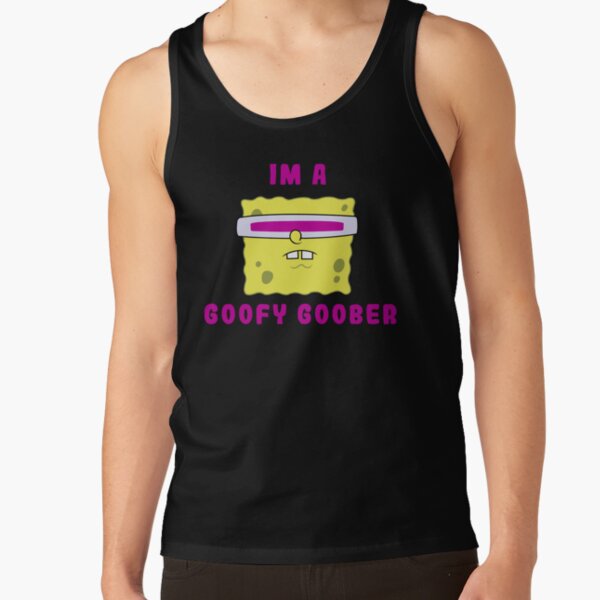 Spongebob Squarepants I M A Goofy Goober Portrait Tank Top - Image 3
