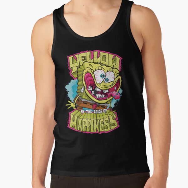 Spongebob Squarepants Yellow Happiness Tank Top - Image 2