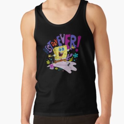 Alternative view of The Spongebob Squarepants Movie Best Day Ever Tank Top