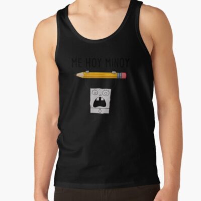 Alternative view of Spongebob Squarepants Doodle Bob Me Hoy Minoy Portrait Tank Top