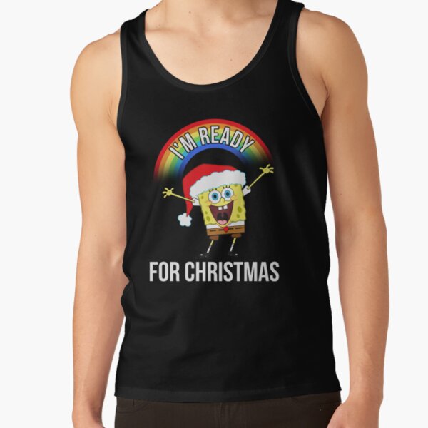 Spongebob Squarepants I M Ready For Christmas Tank Top - Image 3