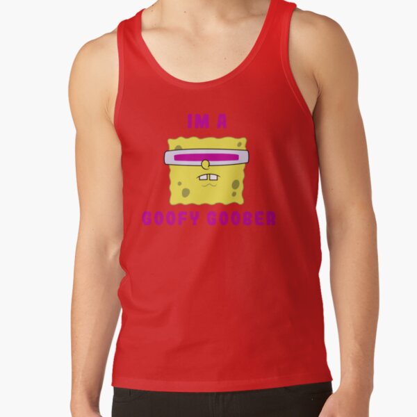Spongebob Squarepants I M A Goofy Goober Portrait Tank Top - Image 5