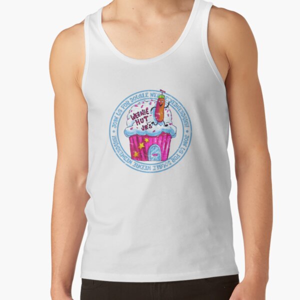 Spongebob Squarepants Weenie Hut Jr S Distressed Logo Tank Top - Image 2