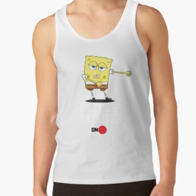 Alternative view of Spongebob Squarepants Floss Mode On Dancing Spongebob Tank Top