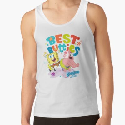 Alternative view of The Spongebob Squarepants Movie Best Butties Tank Top