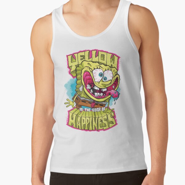 Spongebob Squarepants Yellow Happiness Tank Top
