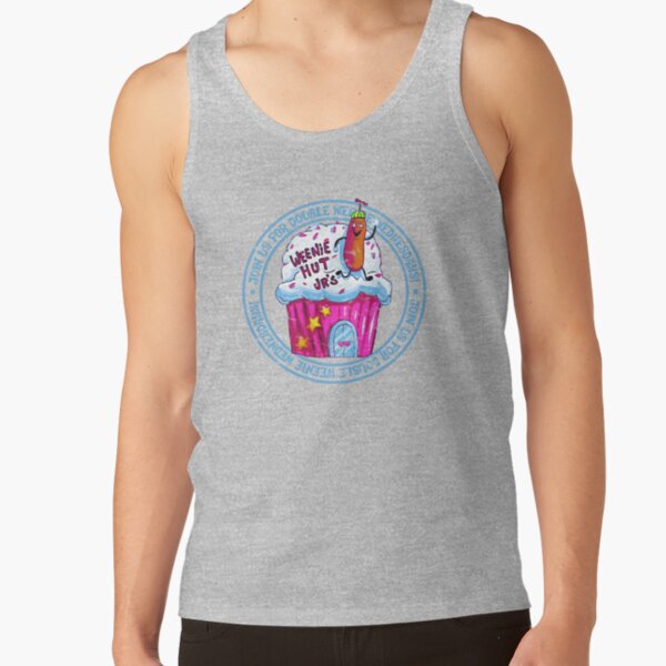 Spongebob Squarepants Weenie Hut Jr S Distressed Logo Tank Top - Image 3