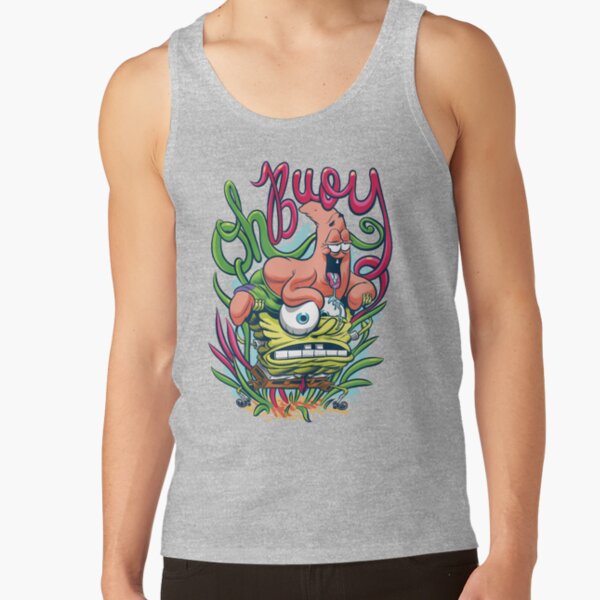 Spongebob Squarepants And Patrick Oh Buoy Tank Top - Image 3