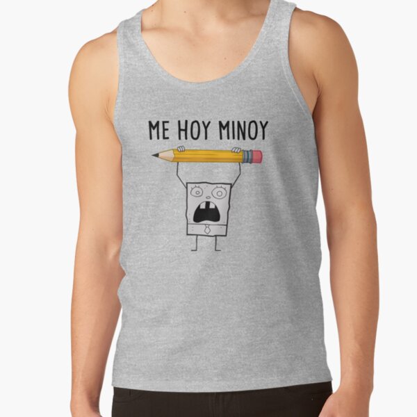 Spongebob Squarepants Doodle Bob Me Hoy Minoy Portrait Tank Top - Image 3