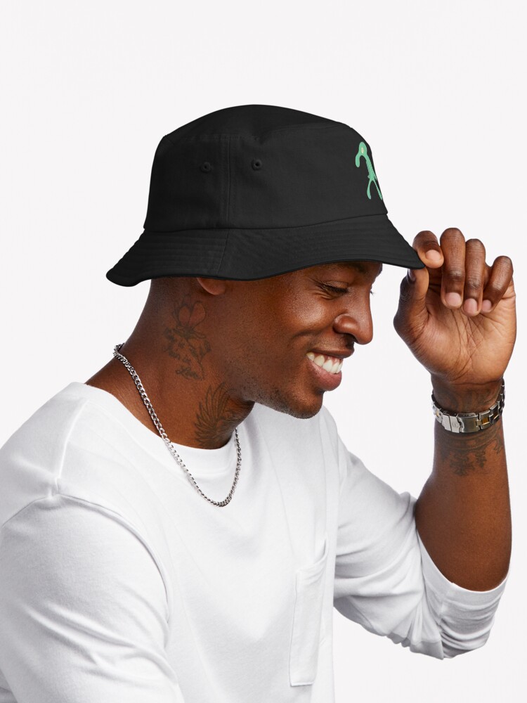 Bold And Brash Squidward Painting Bucket Hat - Image 3