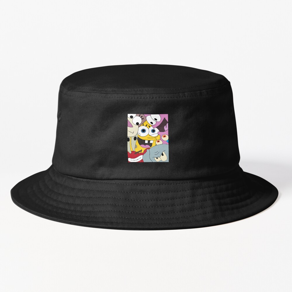 Spongebob Characters Bucket Hat