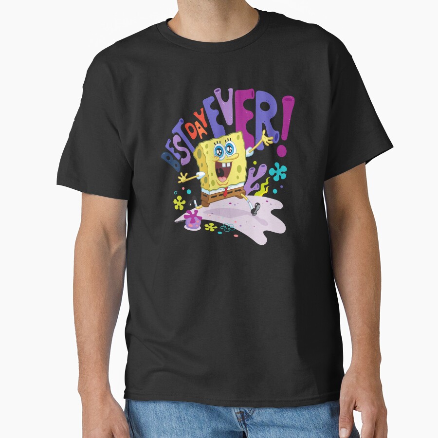 The Spongebob Squarepants Movie Best Day Ever T-shirt - Image 3