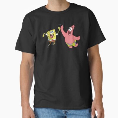 Alternative view of Spongebob Squarepants And Patrick High Five T-shirt
