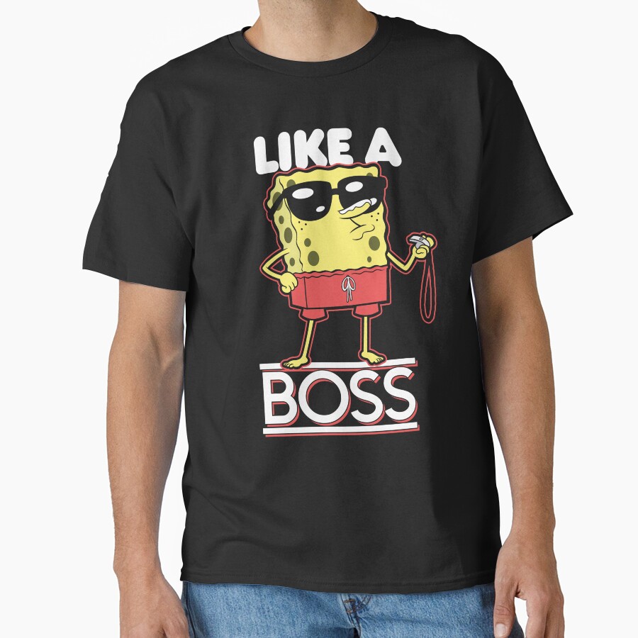 Spongebob Squarepants Lifeguard Like A Boss T-shirt
