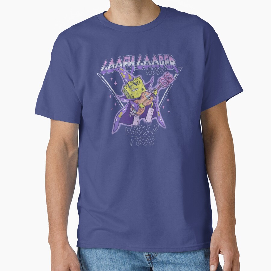 Spongebob Squarepants Goofy Goober Rock World Tour T-shirt - Image 4