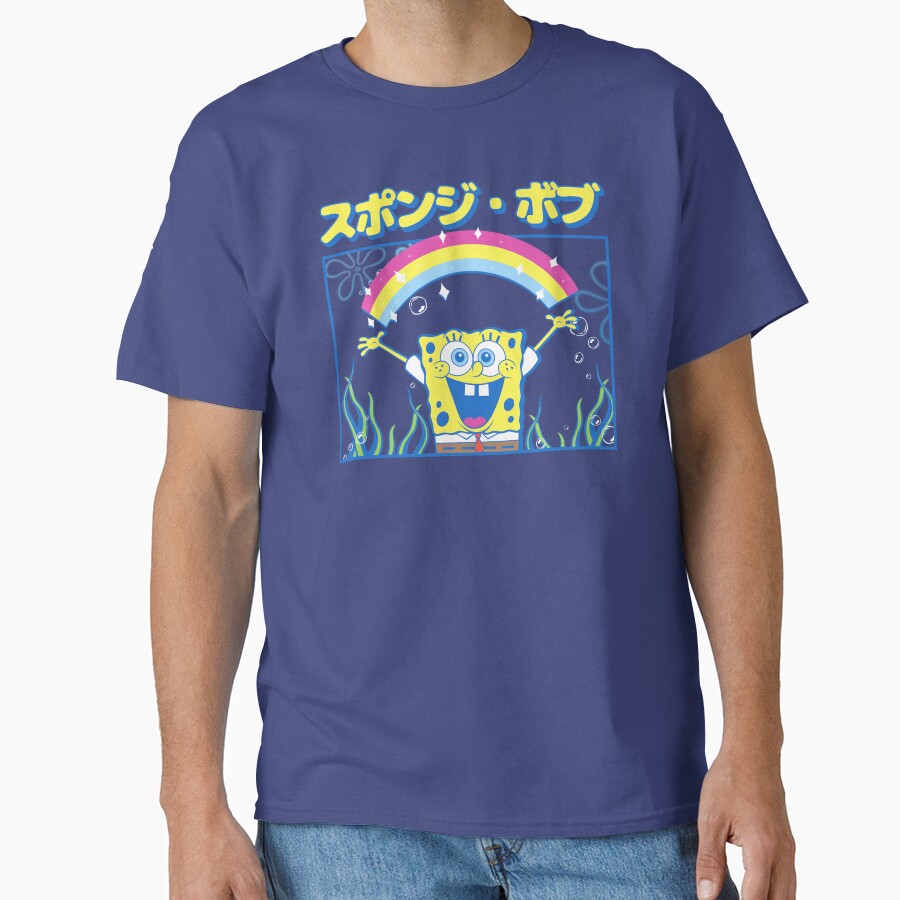 Spongebob Squarepants Kanji Spongebob T-shirt - Image 5