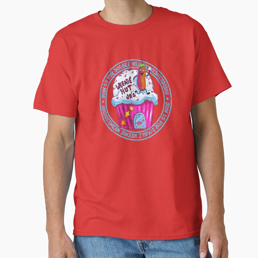 Spongebob Squarepants Weenie Hut Jr S Distressed Logo T-shirt - Image 5