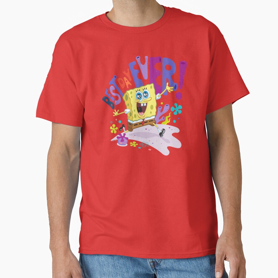 The Spongebob Squarepants Movie Best Day Ever T-shirt - Image 5