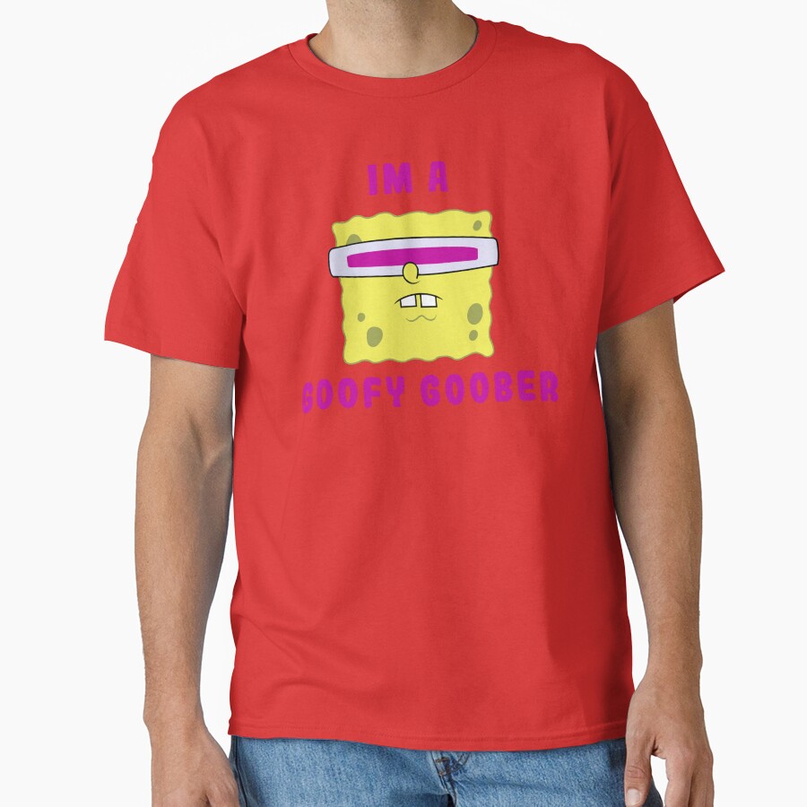 Spongebob Squarepants I M A Goofy Goober Portrait T-shirt - Image 5