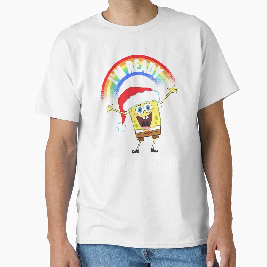 Spongebob Squarepants I M Ready For Christmas T-shirt - Image 2