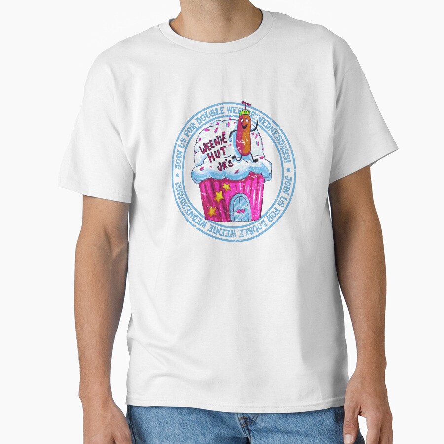 Spongebob Squarepants Weenie Hut Jr S Distressed Logo T-shirt - Image 2