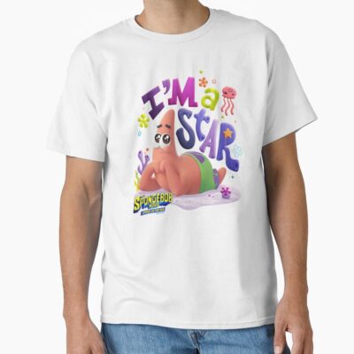 Alternative view of The Spongebob Squarepants Movie Patrick I M A Star T-shirt