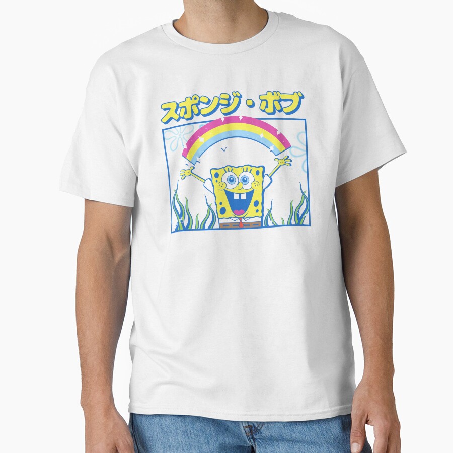 Spongebob Squarepants Kanji Spongebob T-shirt - Image 2