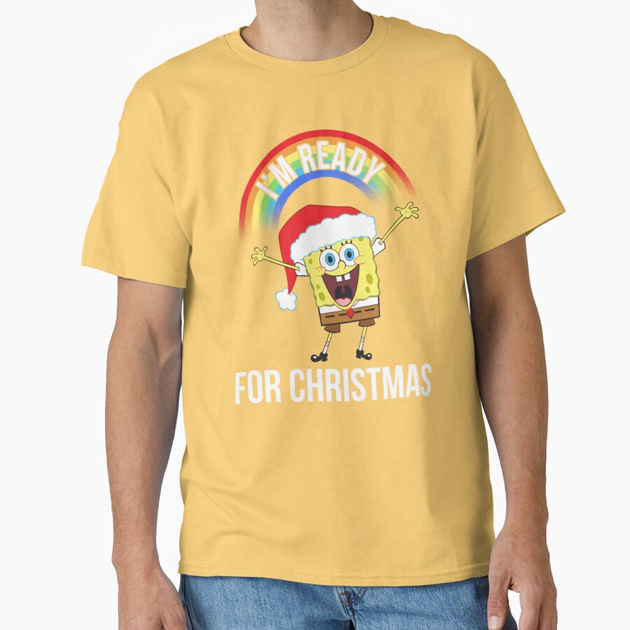 Spongebob Squarepants I M Ready For Christmas T-shirt - Image 6