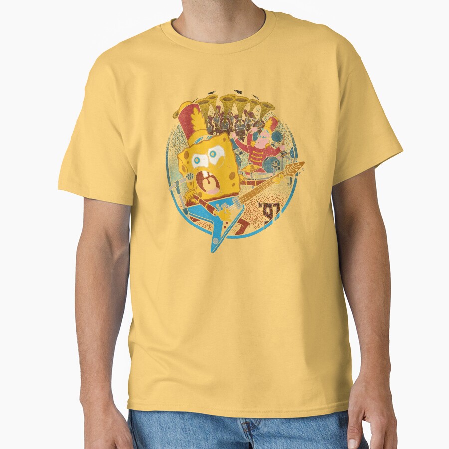 Spongebob Squarepants Super Bowl Band T-shirt - Image 6