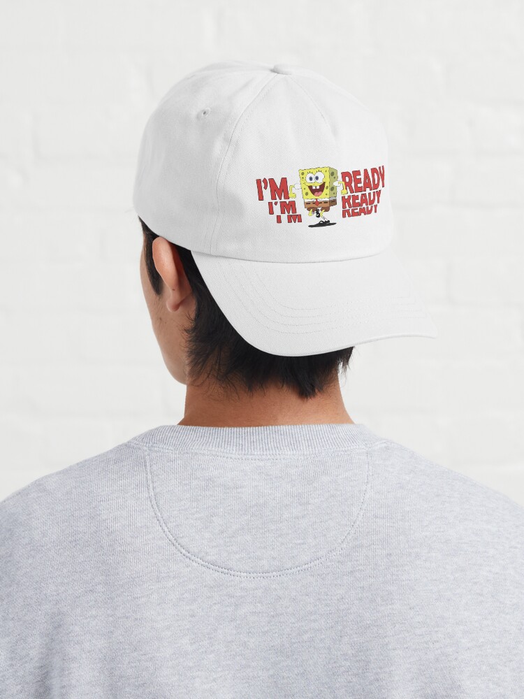 Spongebob I M Ready Cap - Image 3