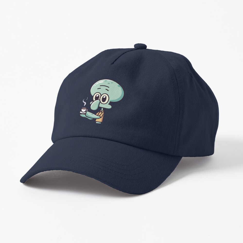 Squidward Tentacles Tea Cap