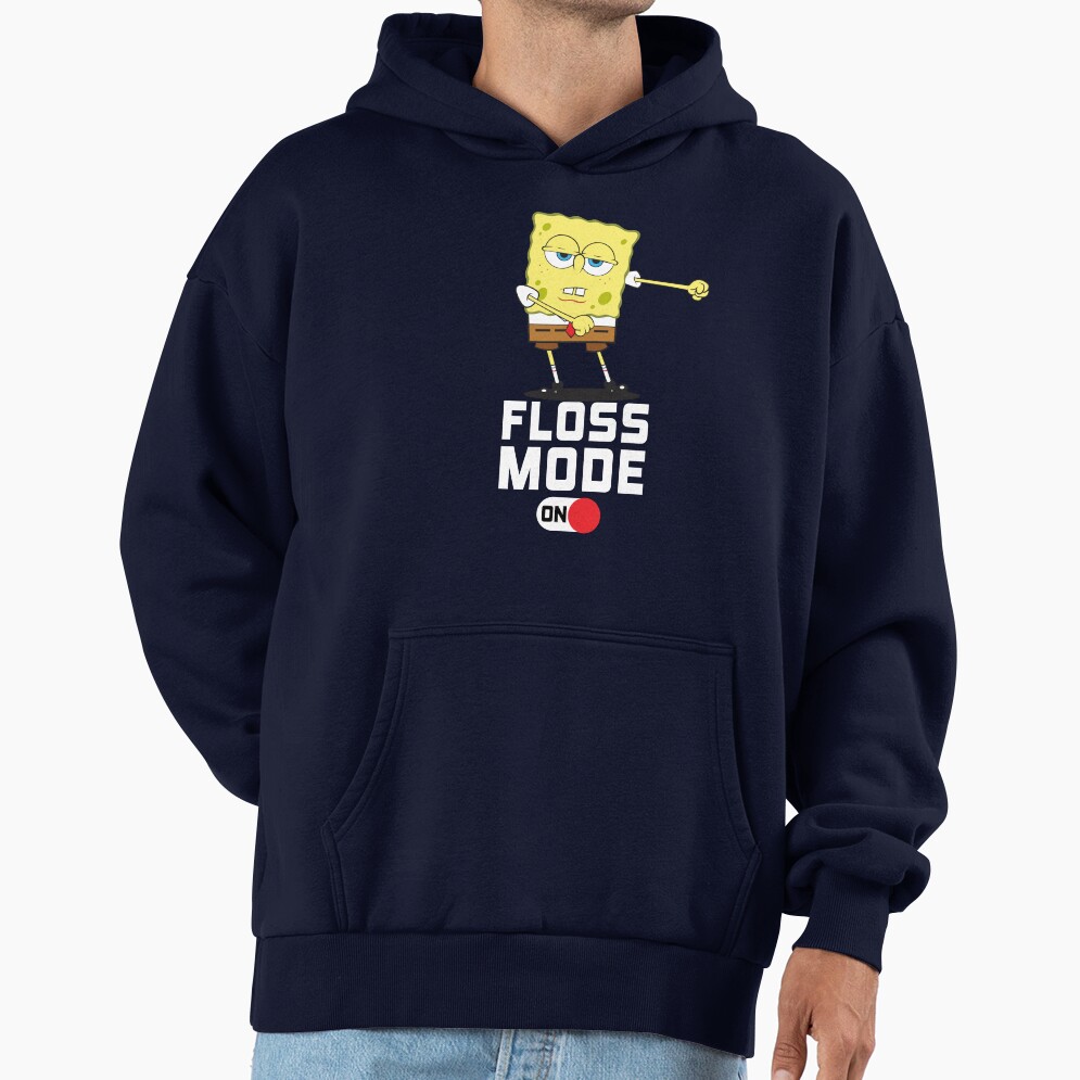 Spongebob Squarepants Floss Mode On Dancing Spongebob Hoodie