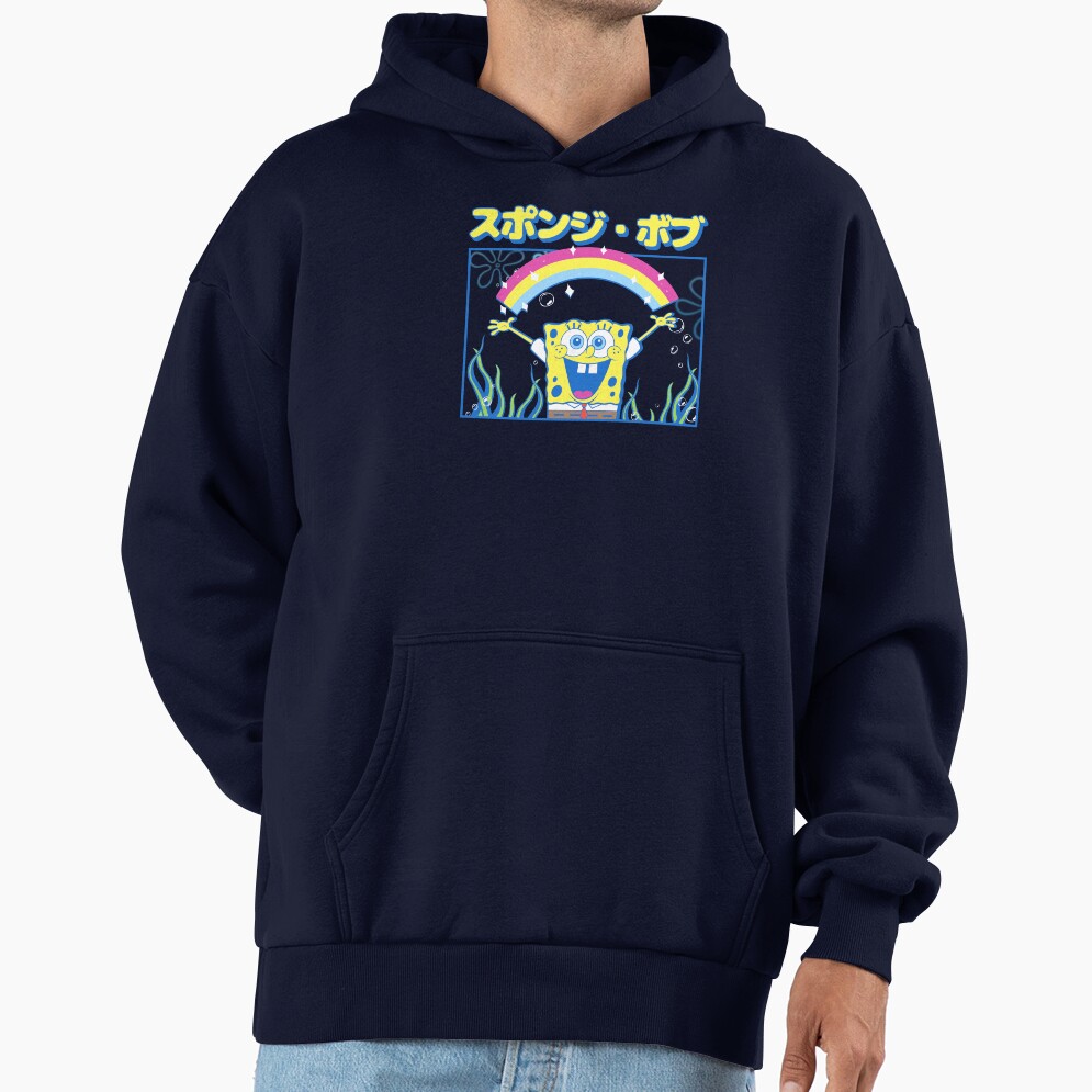 Spongebob Squarepants Kanji Spongebob Hoodie - Image 5