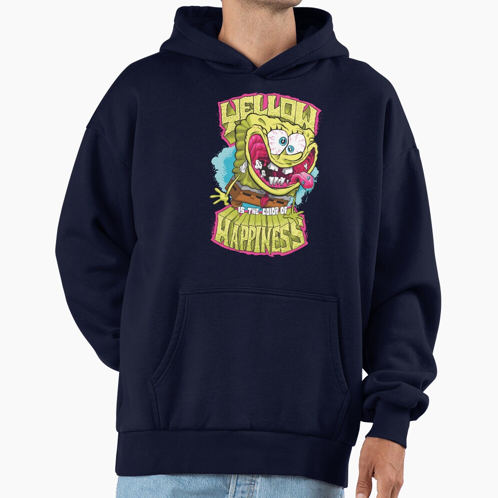 Spongebob Squarepants Yellow Happiness Hoodie - Image 5
