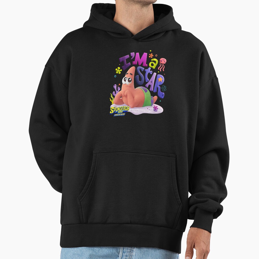 The Spongebob Squarepants Movie Patrick I M A Star Hoodie - Image 3